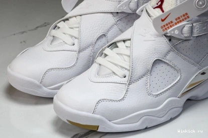 Retro White Jordan 8 OVO 1101